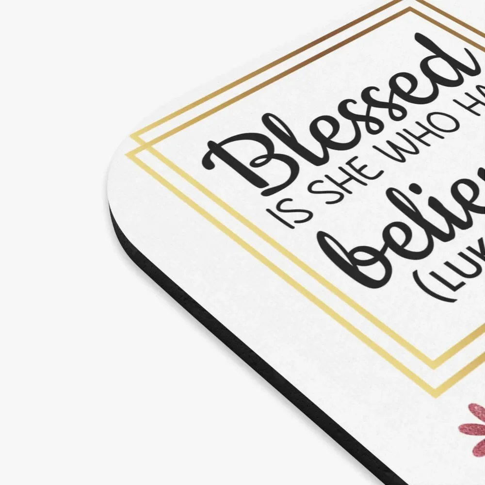 Inspirational Bible Verses Mouse Pad, Christian Scripture Desk Mat, Christian m